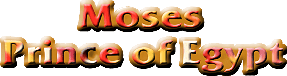 Moses Prince of Egypt logo for Playstation